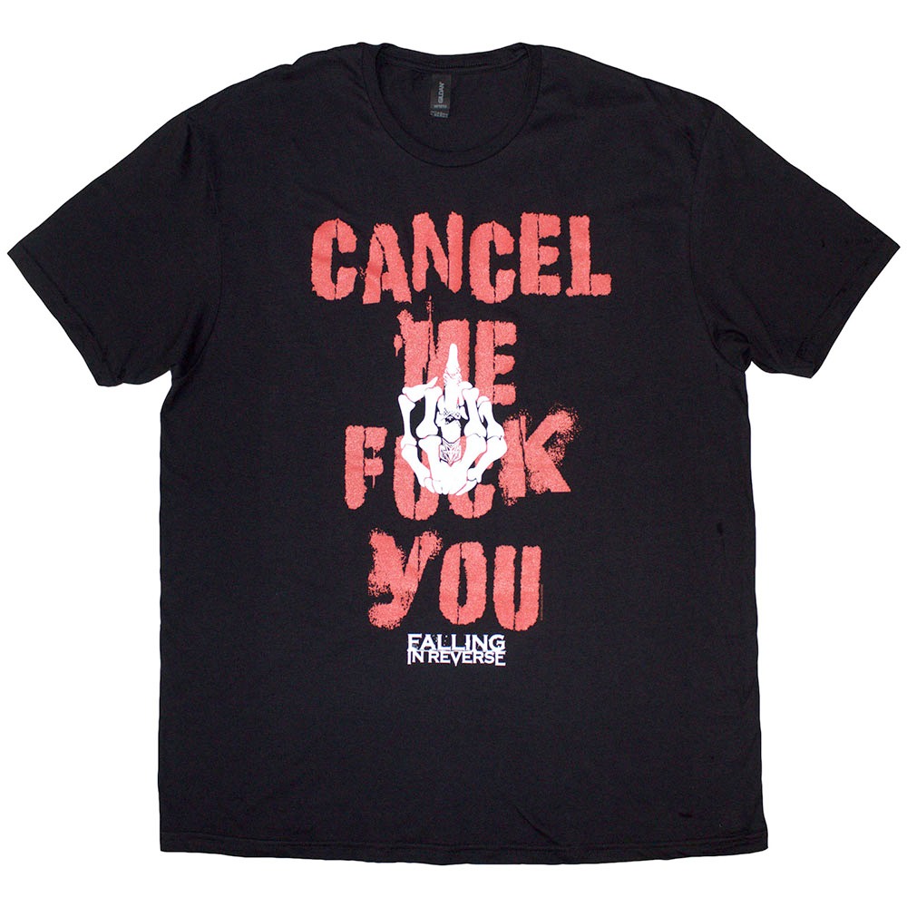 Falling In Reverse - Cancel Me Heren T-shirt - Zwart